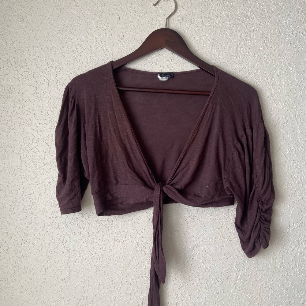 Gypsy style crop top